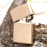 Zippo Brushed Brass 204 B — матовая латунь